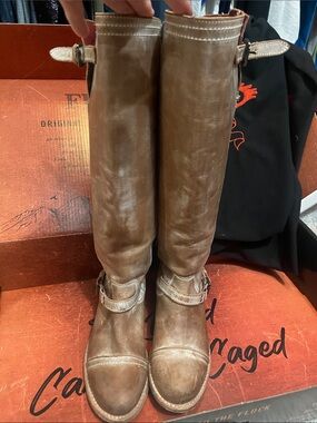 Freebird Roadey Distressed Leather Boot!